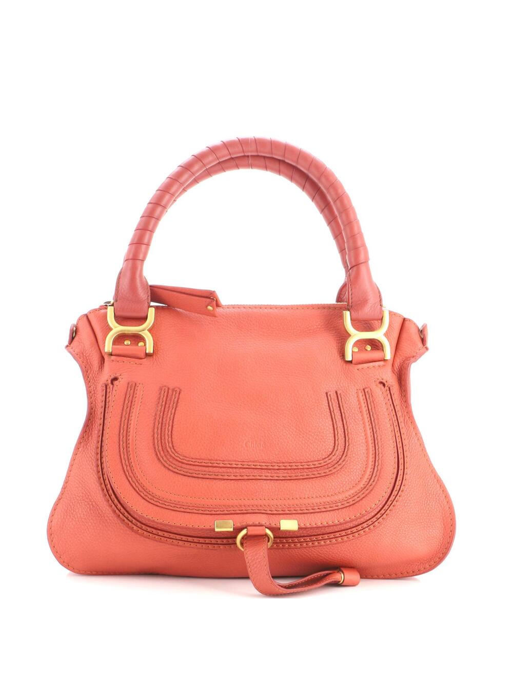 Chloe Marcie Satchel Leather Medium #364324C12B
